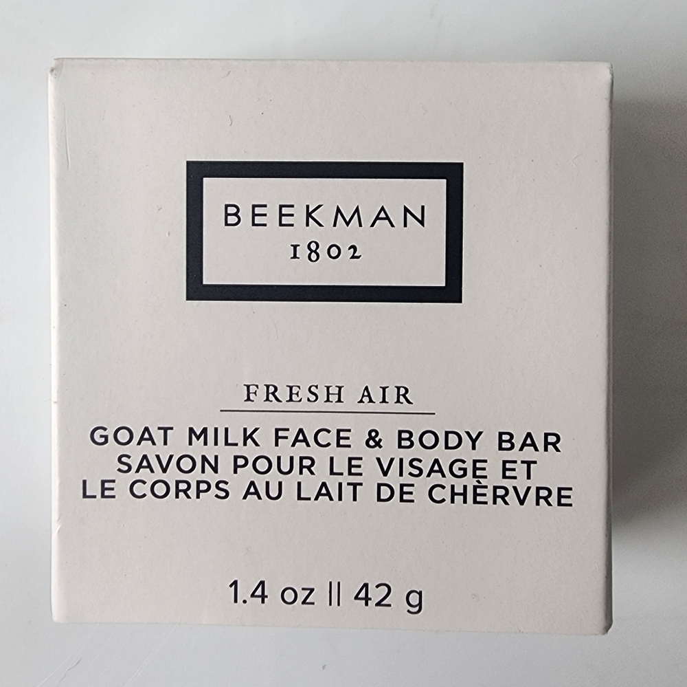 3/$25 - Beekman 1802 Fresh Air goat milk face & body bar of soap NWT